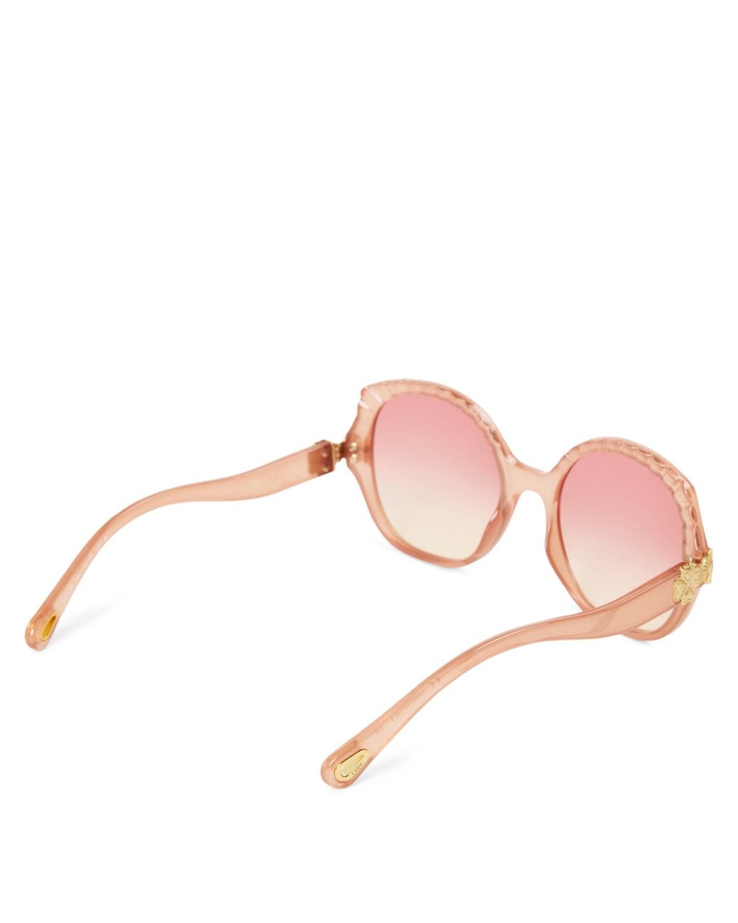 Chloé Pink Oversized Sunglasses