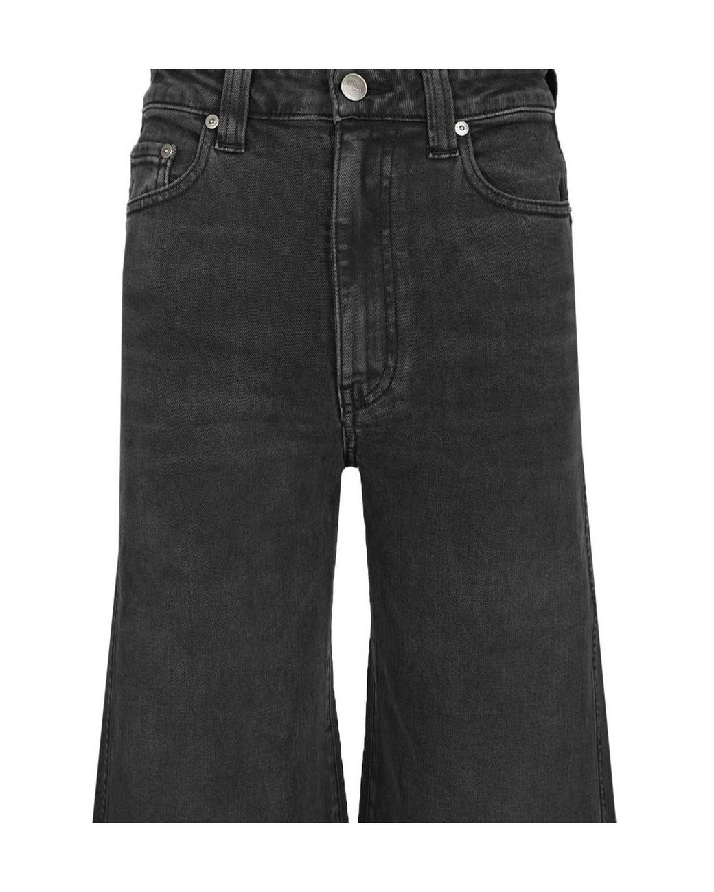 Khaite Black Dane High Waisted Jeans