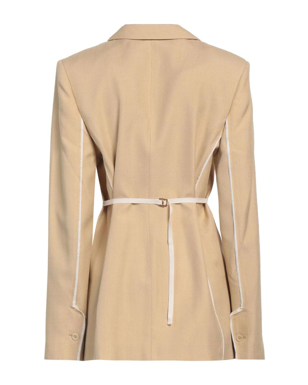 Jacquemus Natural Single-Breasted Blazer