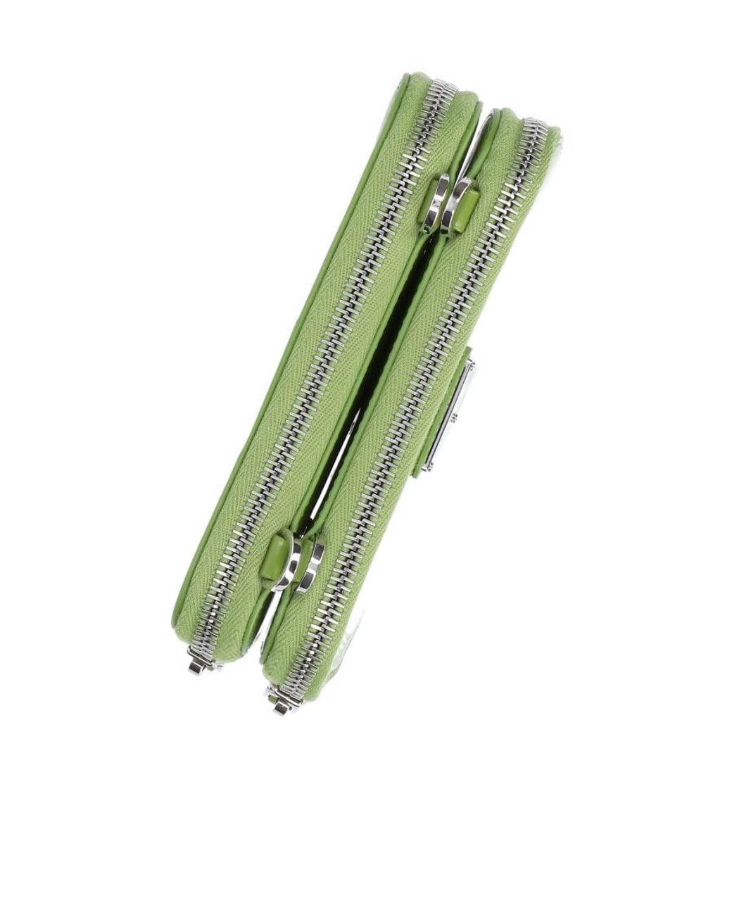 Prada Green Logo-Plaque Mini Bag