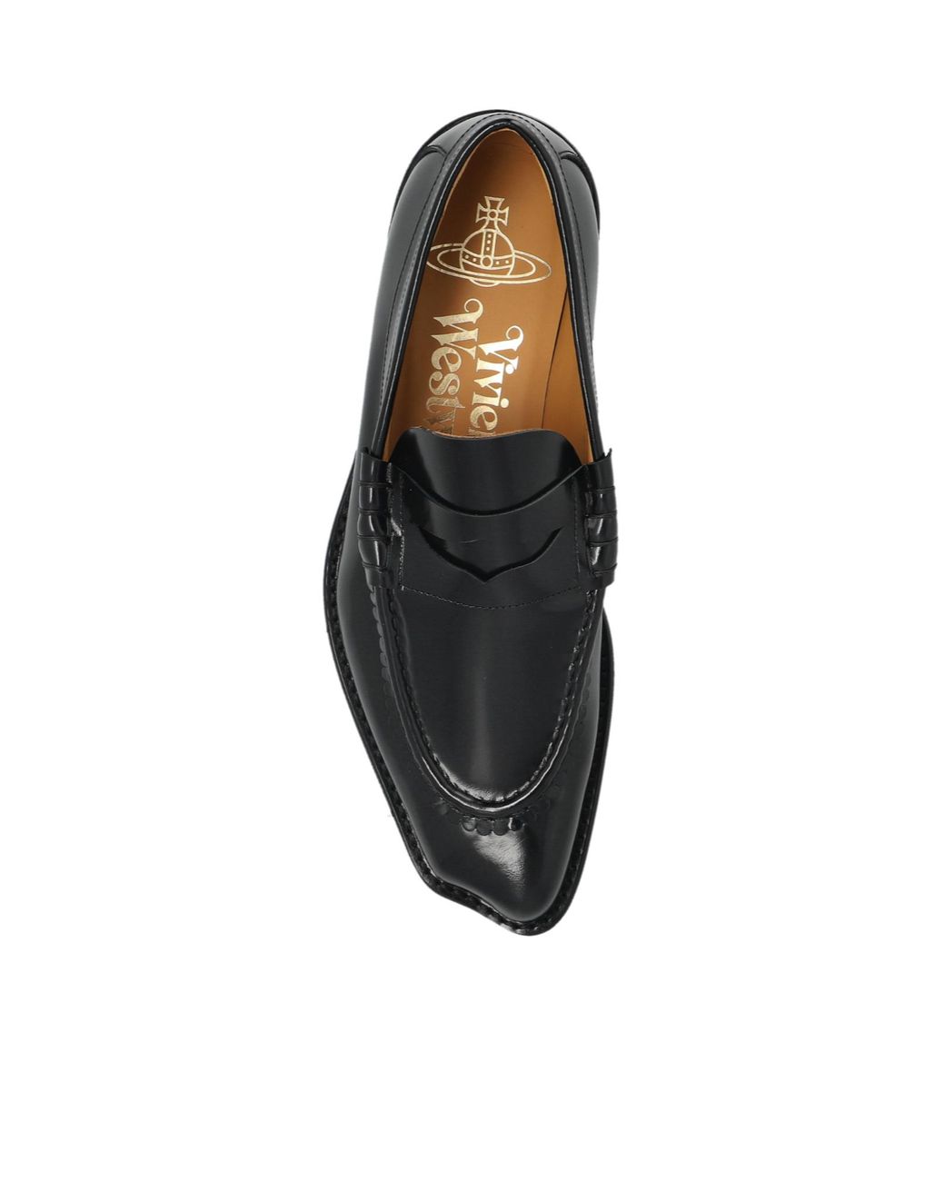 Vivienne Westwood Black Coin Loafers