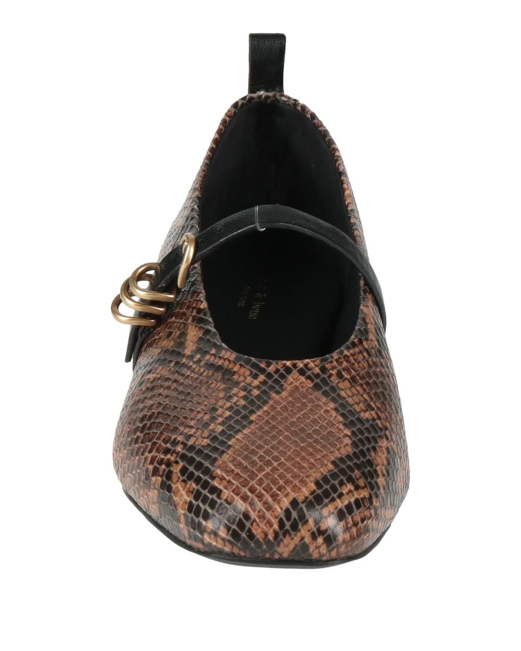 Rag & Bone Brown Mary Jane Flats