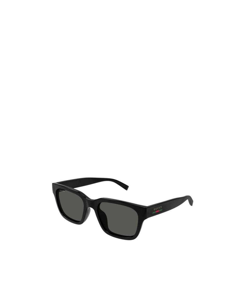 Gucci White Rectangular Sunglasses for men