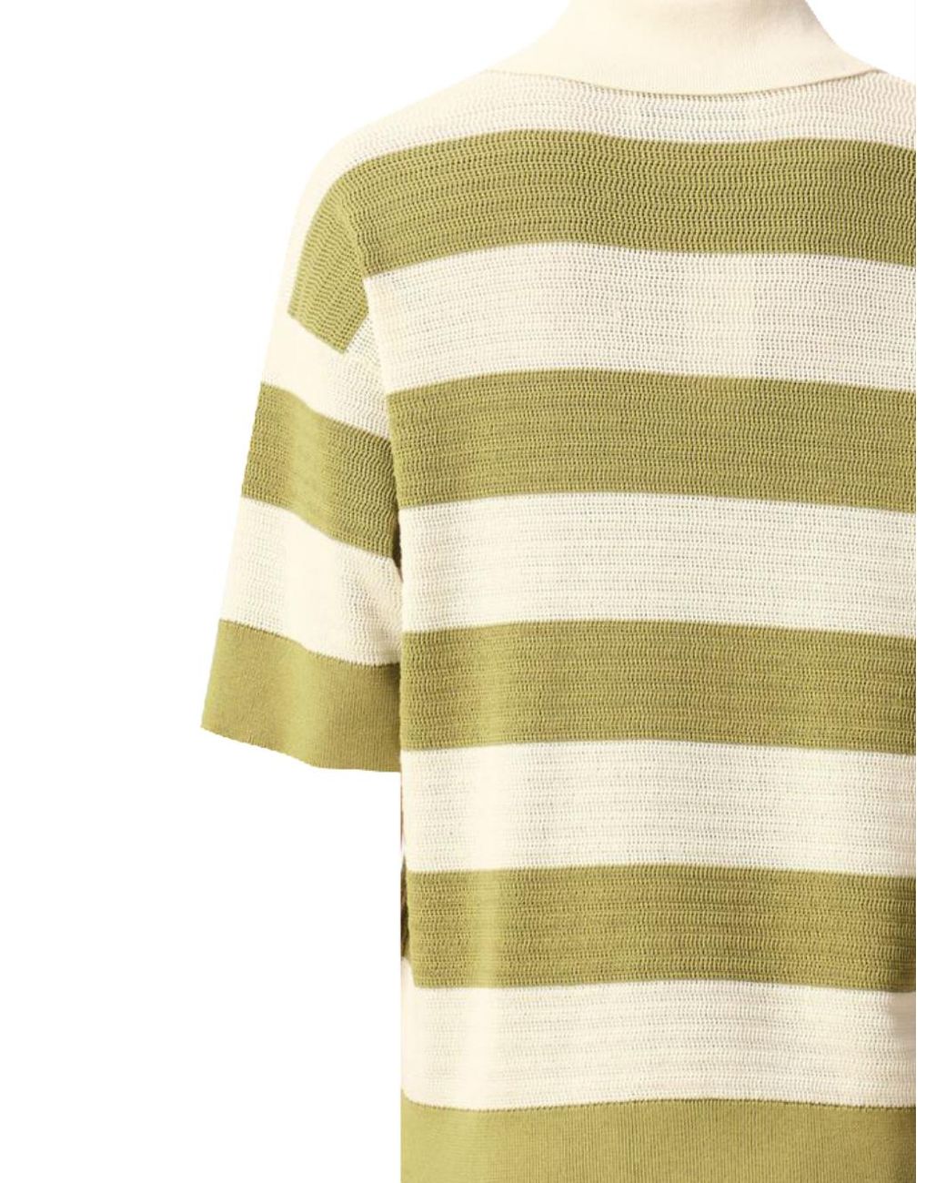 AMI Metallic Ami Ami De Coeur Short Sleeved Polo Shirt