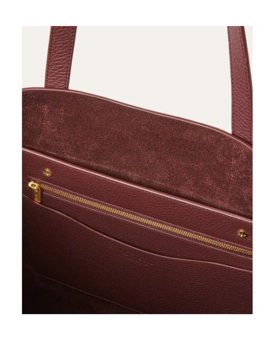 Loro Piana Purple Needle Shopper