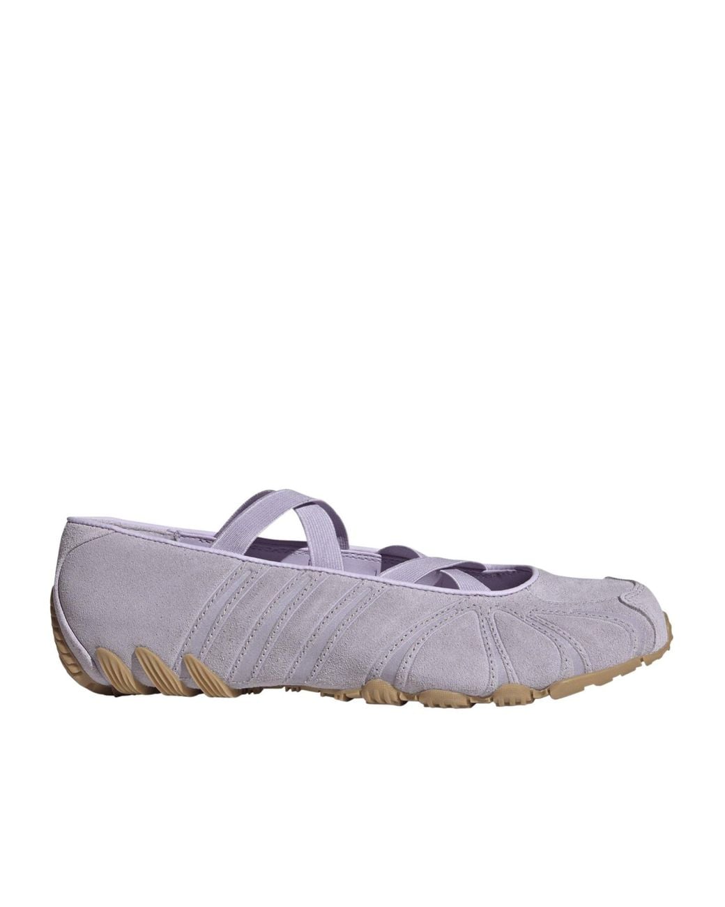 Adidas Originals Purple Maryjane Flat Shoe