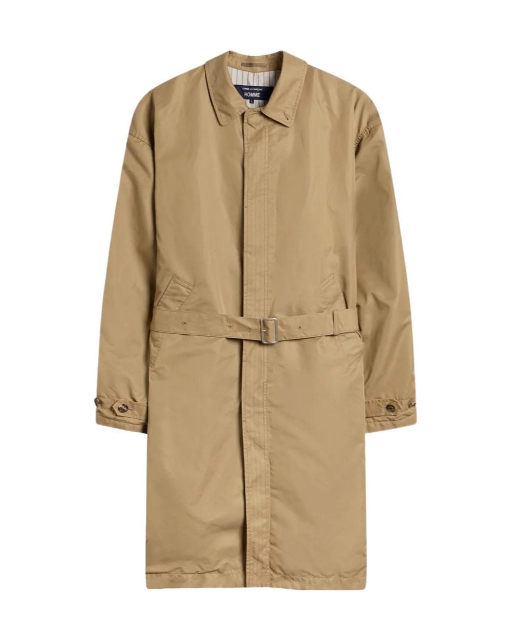 Comme des Garçons Natural Classic-Style Trench Coat for men
