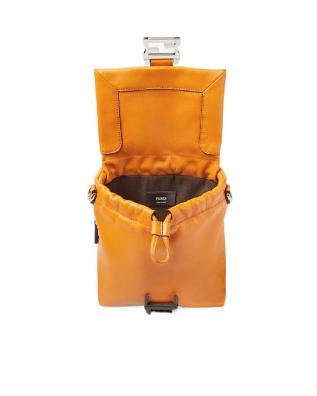 Fendi Orange Flux Cross Body for men