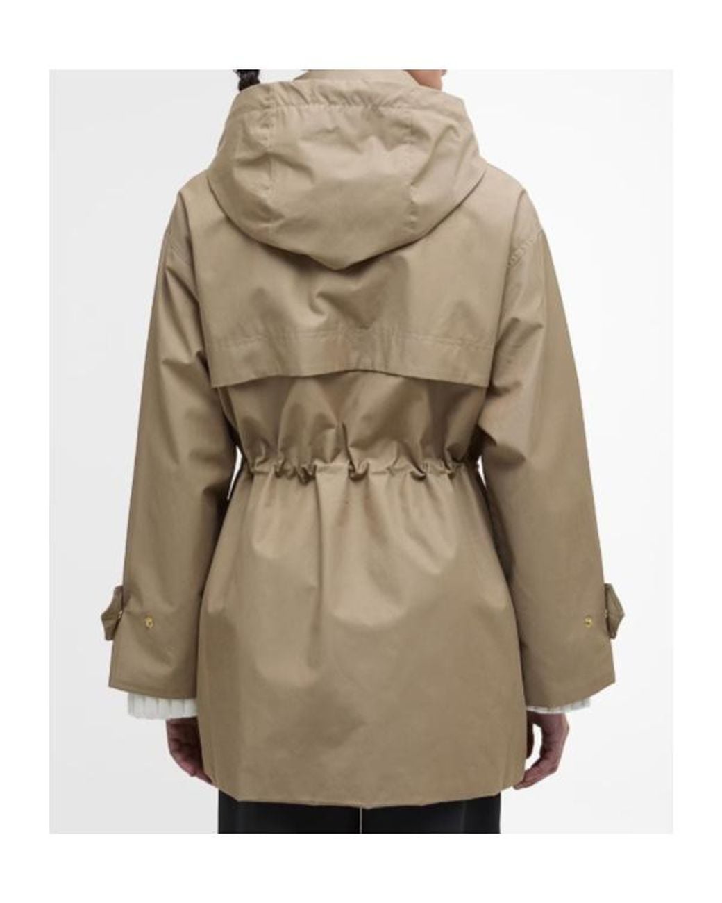 Barbour Natural Fallyn Showerproof Rain Anorak