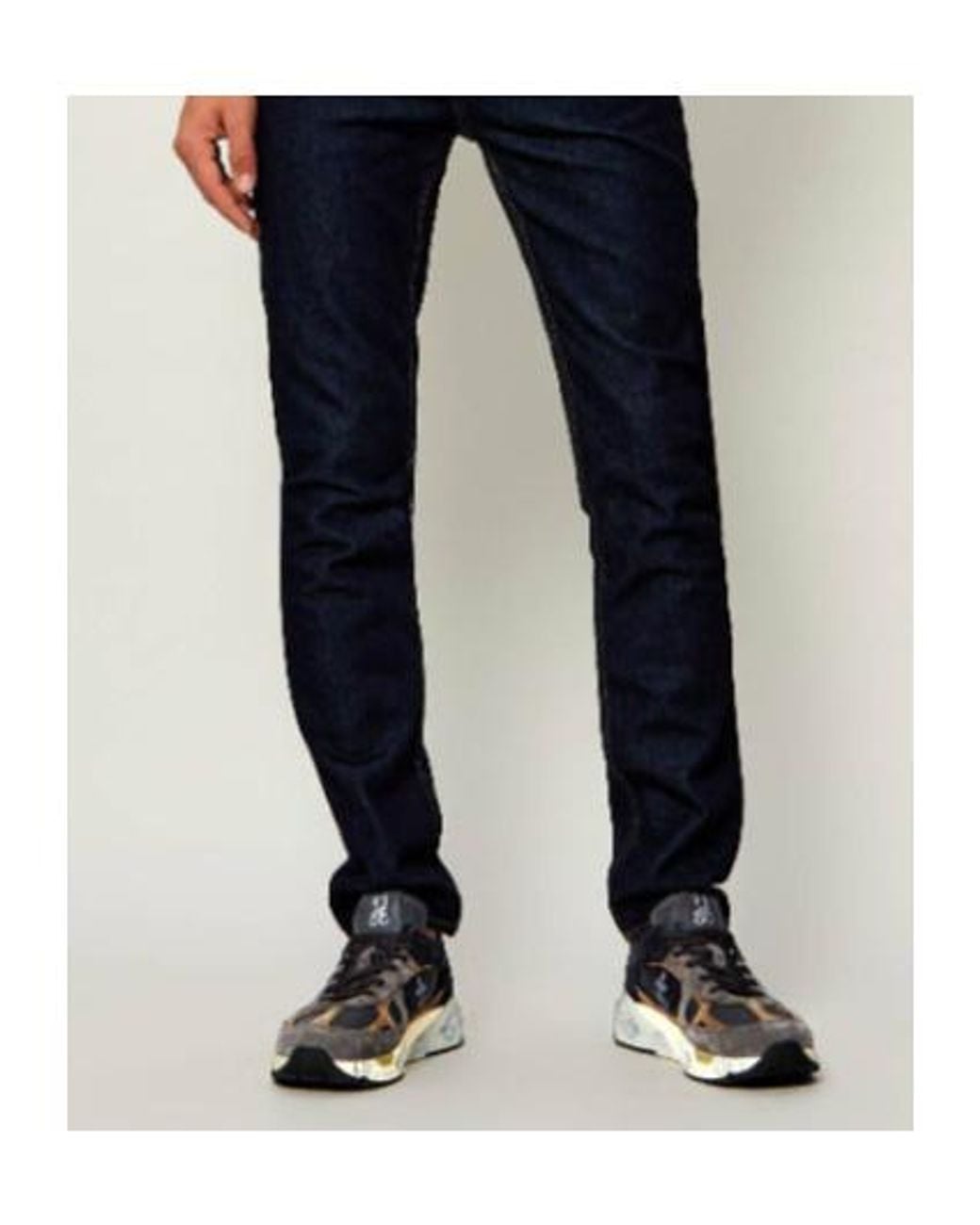 Premiata Black Mase Low-Top Sneakers for men