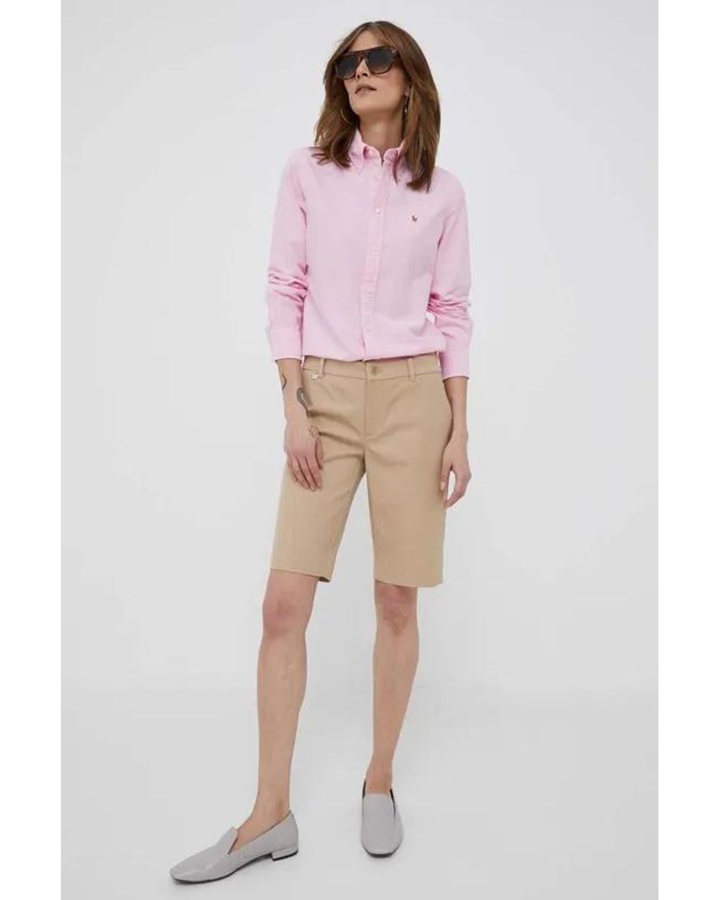Polo Ralph Lauren Pink Buttoned Long-Sleeve Shirt