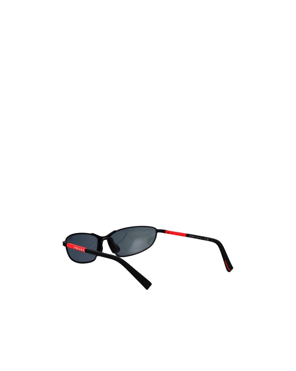 Prada Linea Rossa Blue Oval-Frame Sunglasses for men