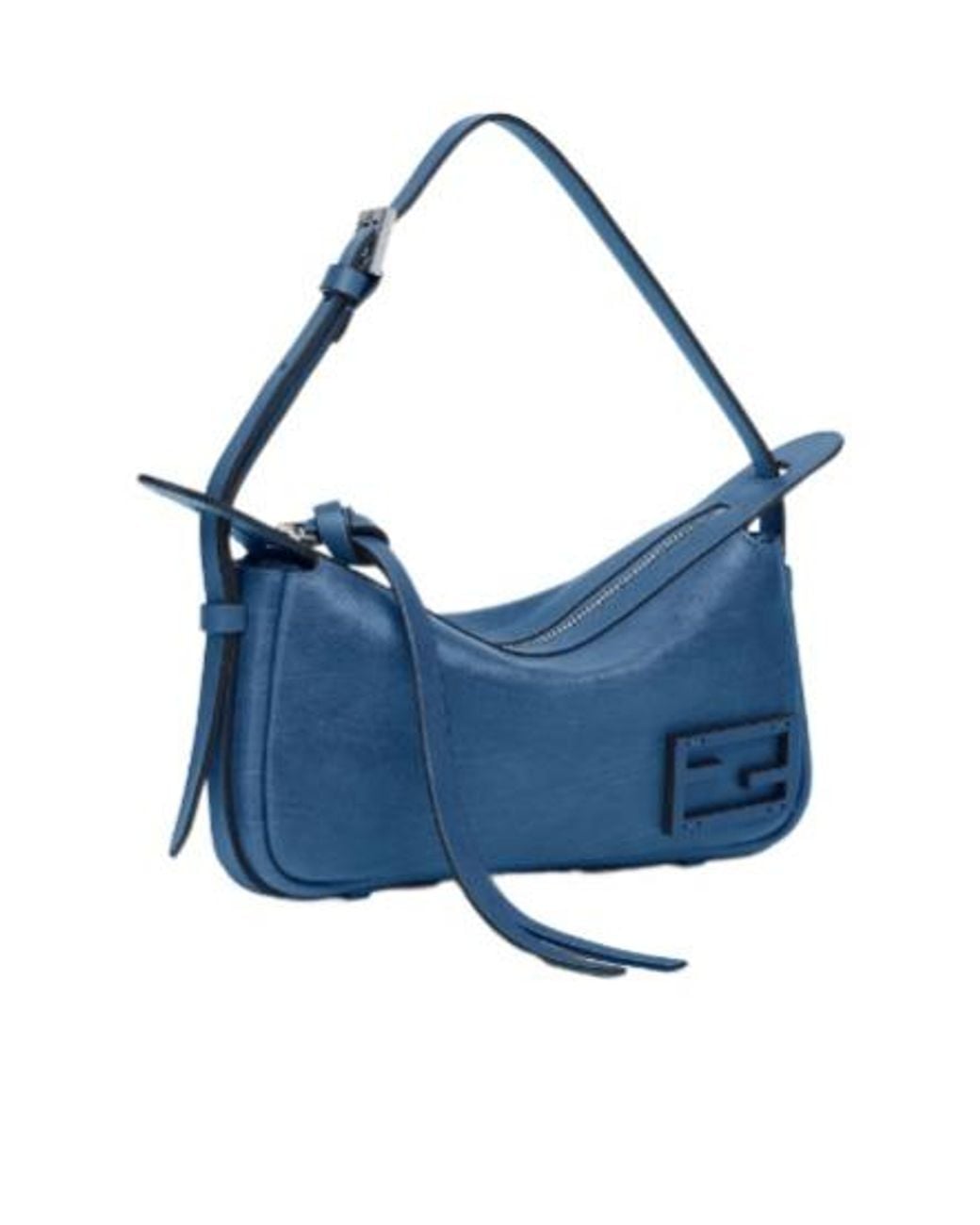 Fendi Blue Simply Mini Shoulder Bag