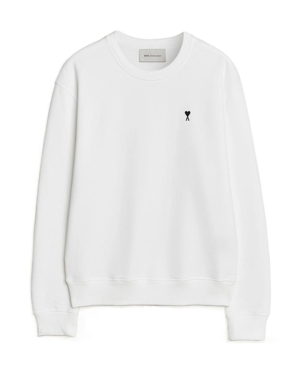 AMI White Ami Ami De Coeur Sweatshirt for men