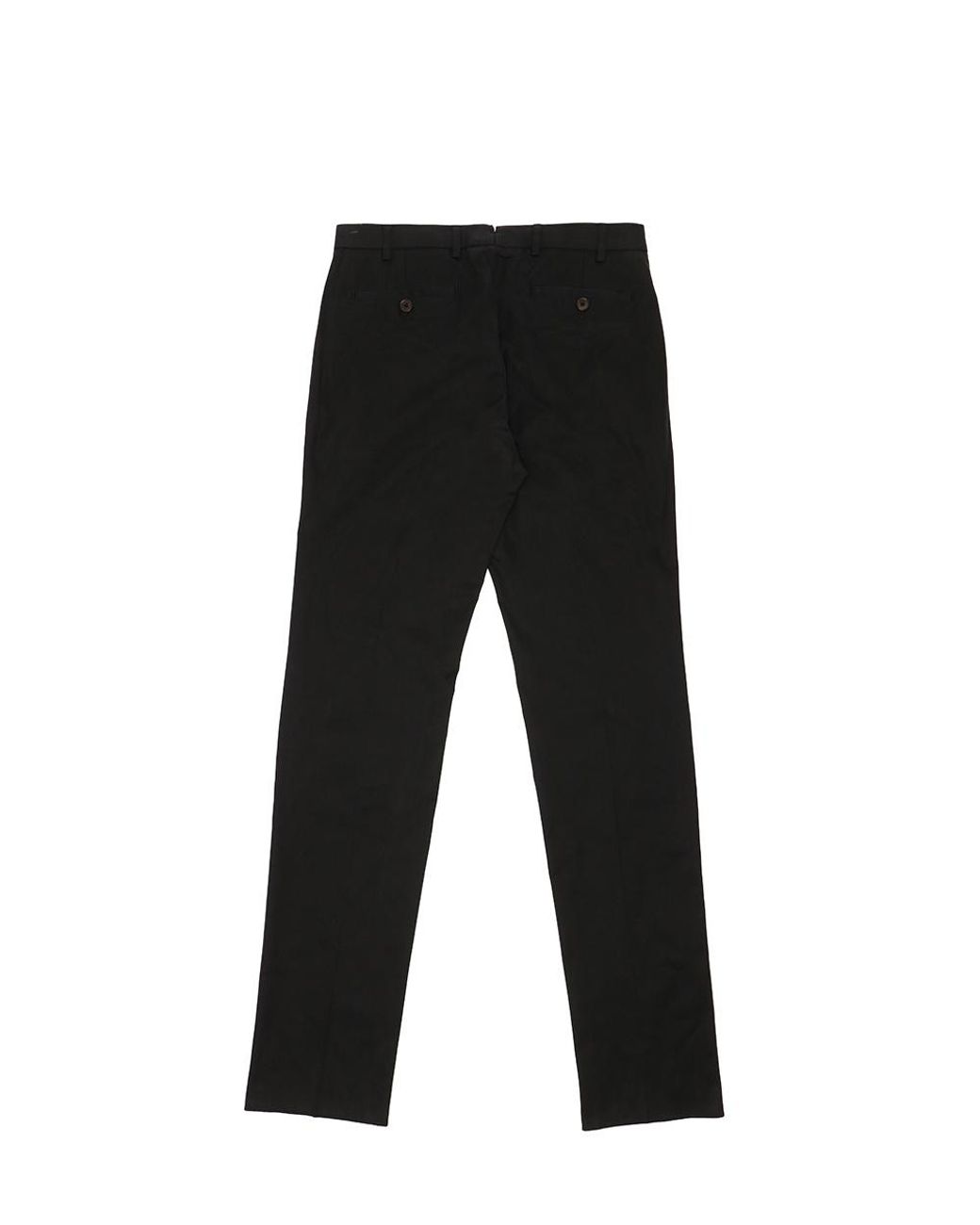Ferragamo Black Straight Casual Pants for men