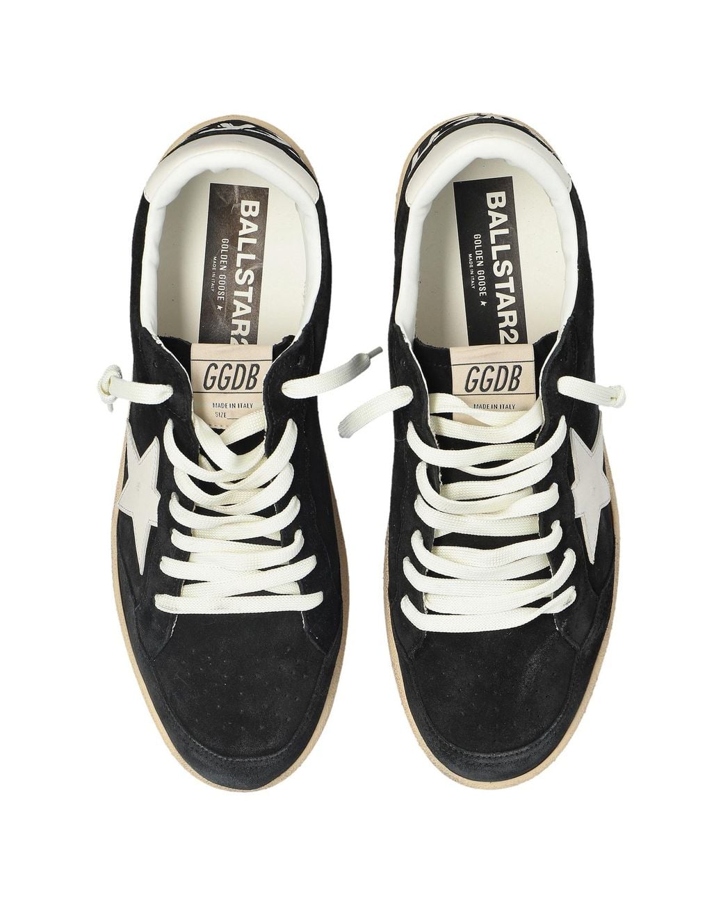 Golden Goose Deluxe Brand Black 'Ballstar 2' Sports Shoes for men