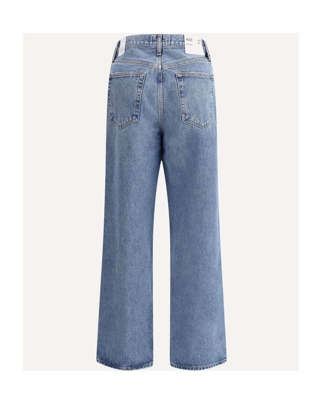 Agolde Blue Five-Pocket Denim Trousers