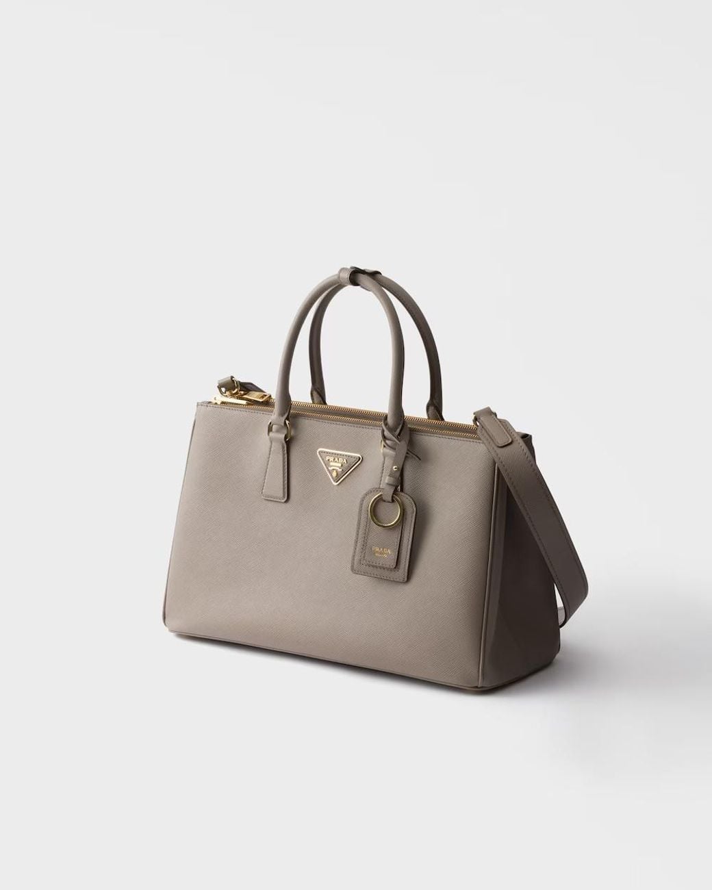 Prada Brown Galleria Large Saffiano Leather Bag