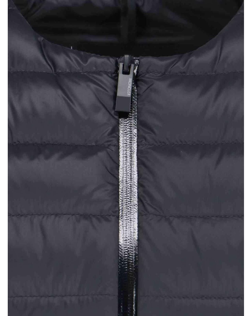 Moncler Black Irigny Down Vest