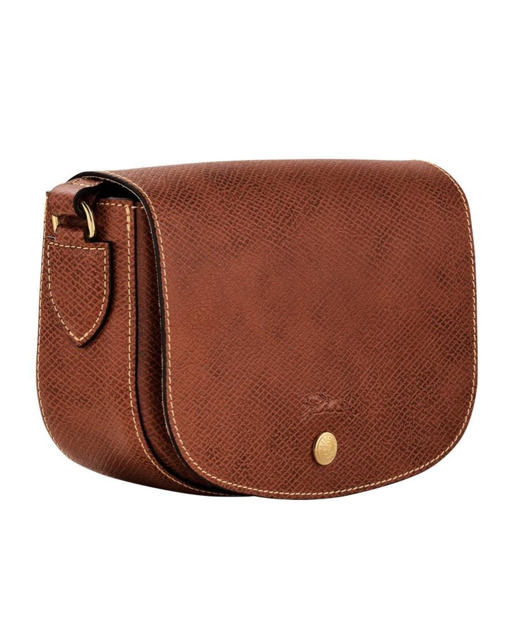 Longchamp Brown Épure Leather Crossbody Bag