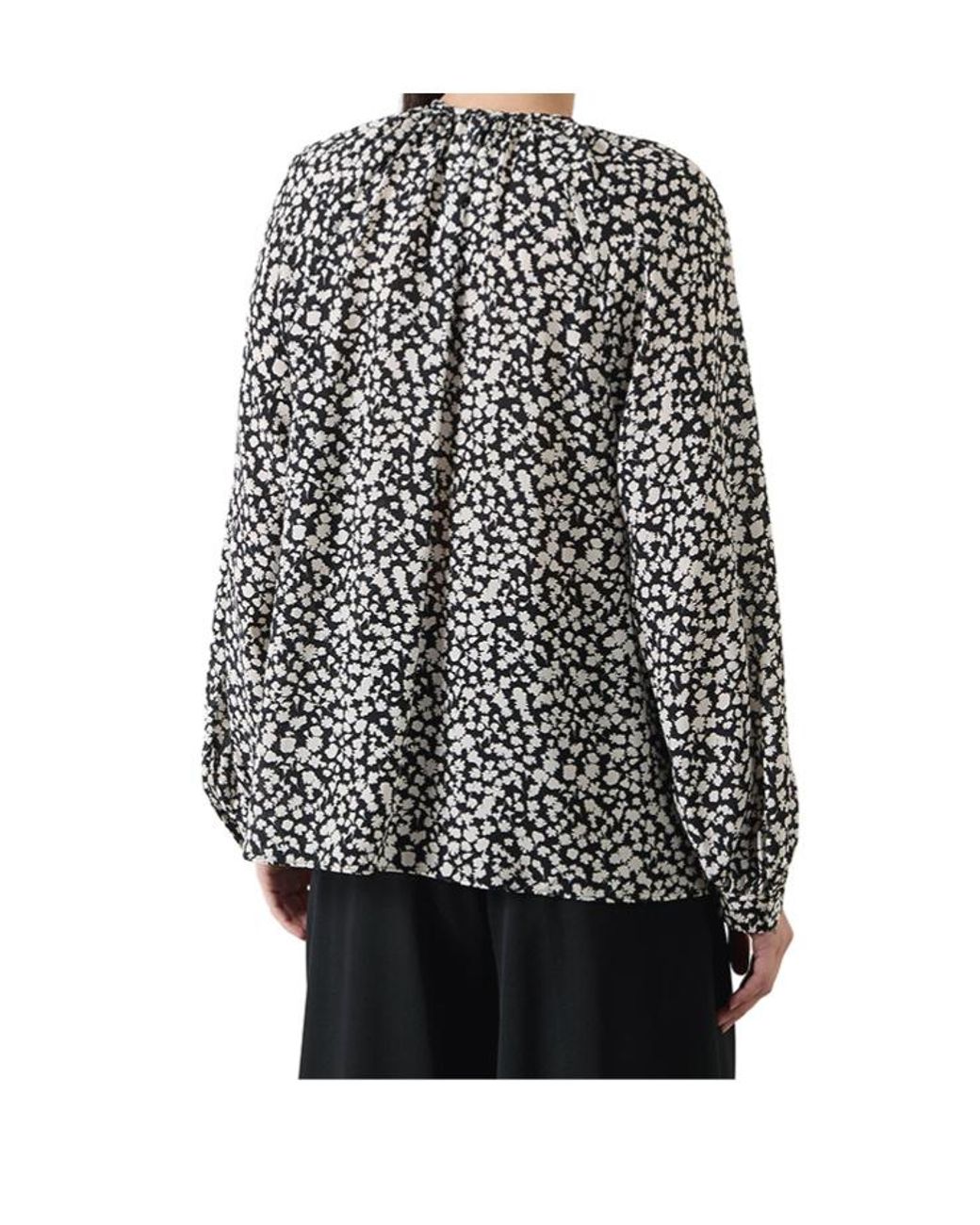 Weekend by Maxmara Black Printed Top