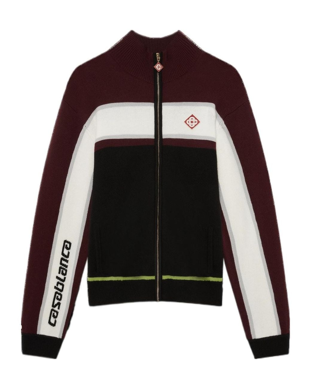 Casablanca Multicolor Striped Track Jacket for men