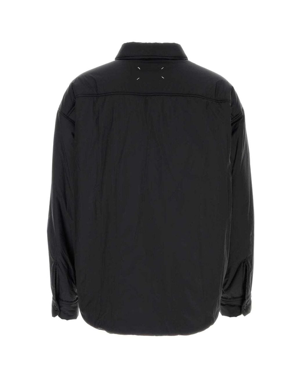 Maison Margiela Black Padded Shirt Jacket