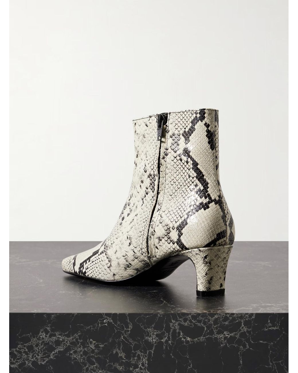 Staud Natural Wally Ankle Boots