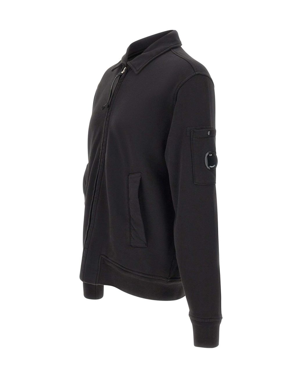 C P Company Blue Lens Full Zip Sweatshirt for men