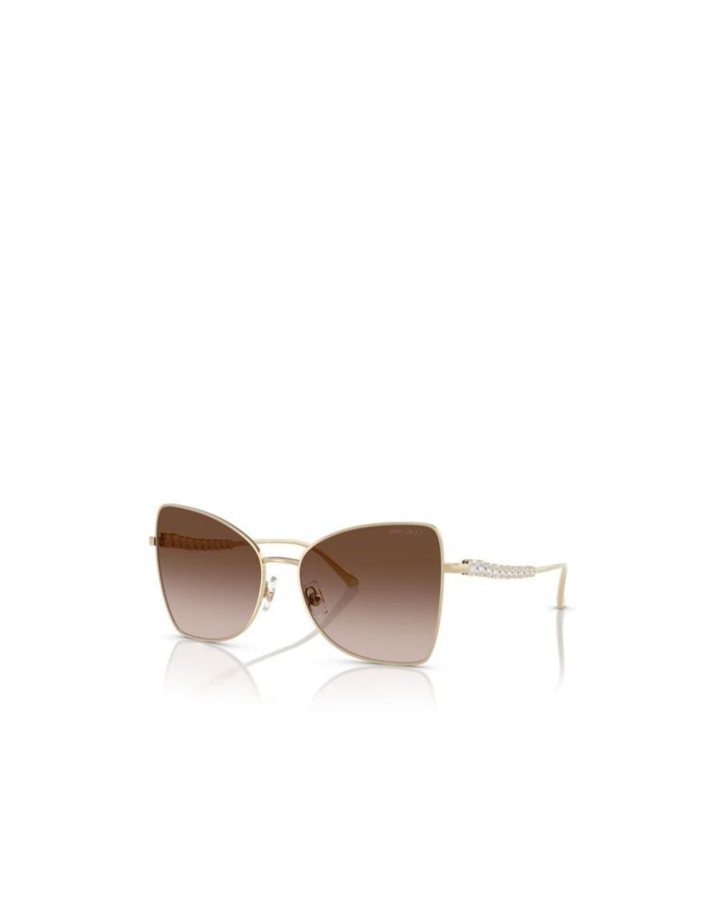 Jimmy Choo Multicolor Eyewear Butterfly Frame Sunglasses