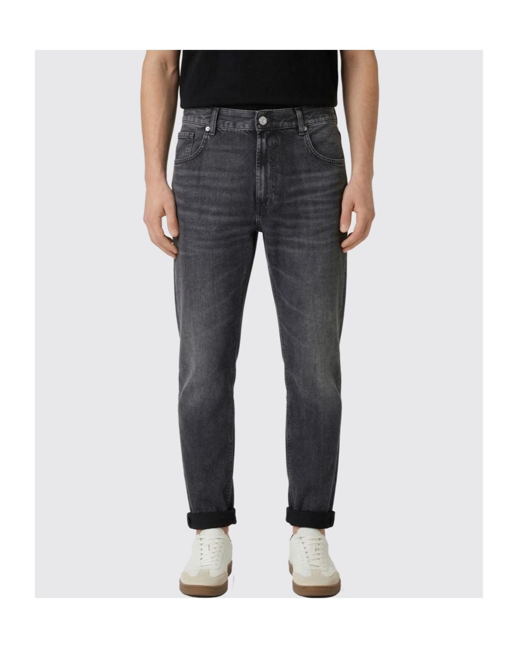 Dondup Gray Ervin Five-Pocket Jeans for men