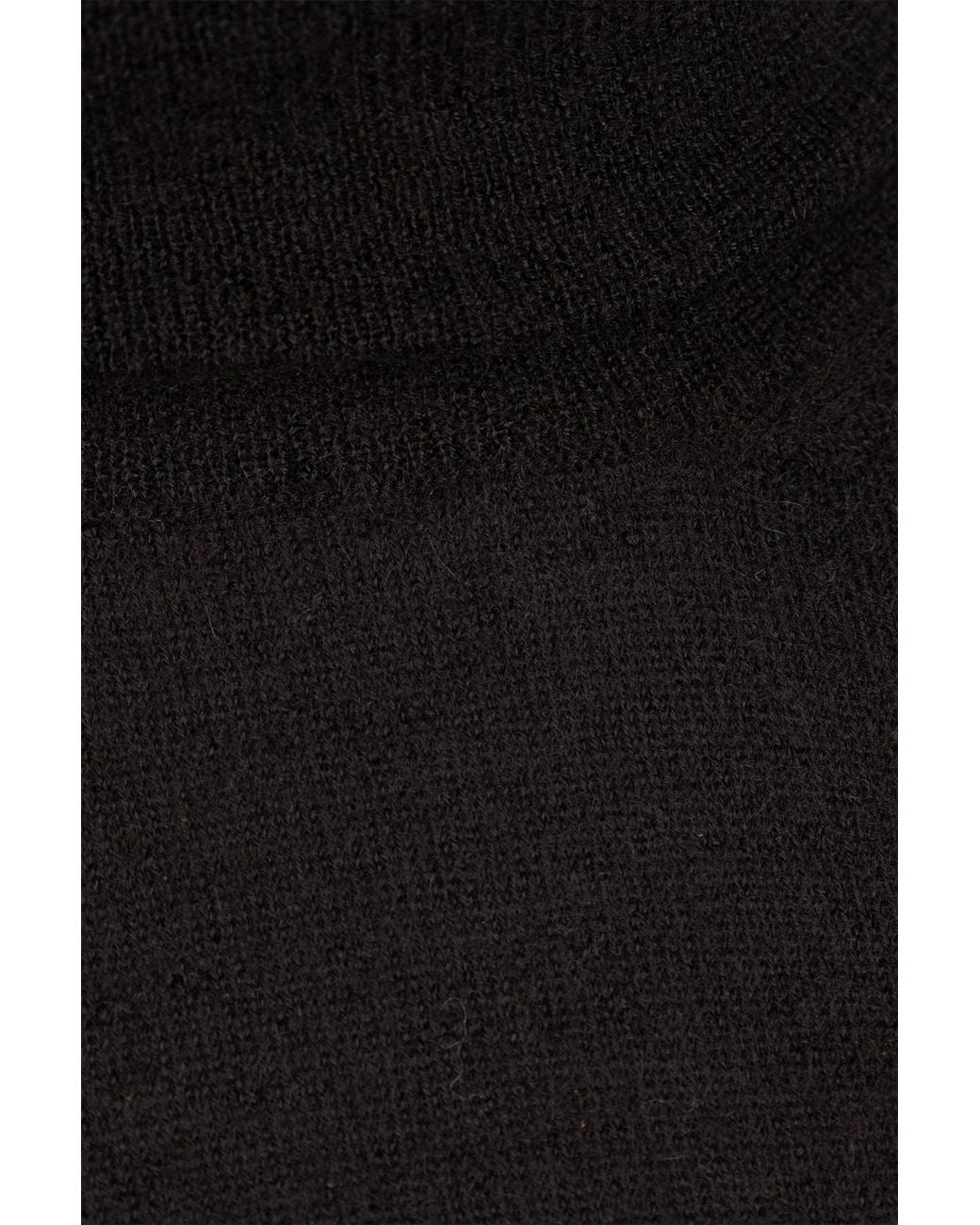 Prada Black Turtleneck Short-Sleeved Jumper