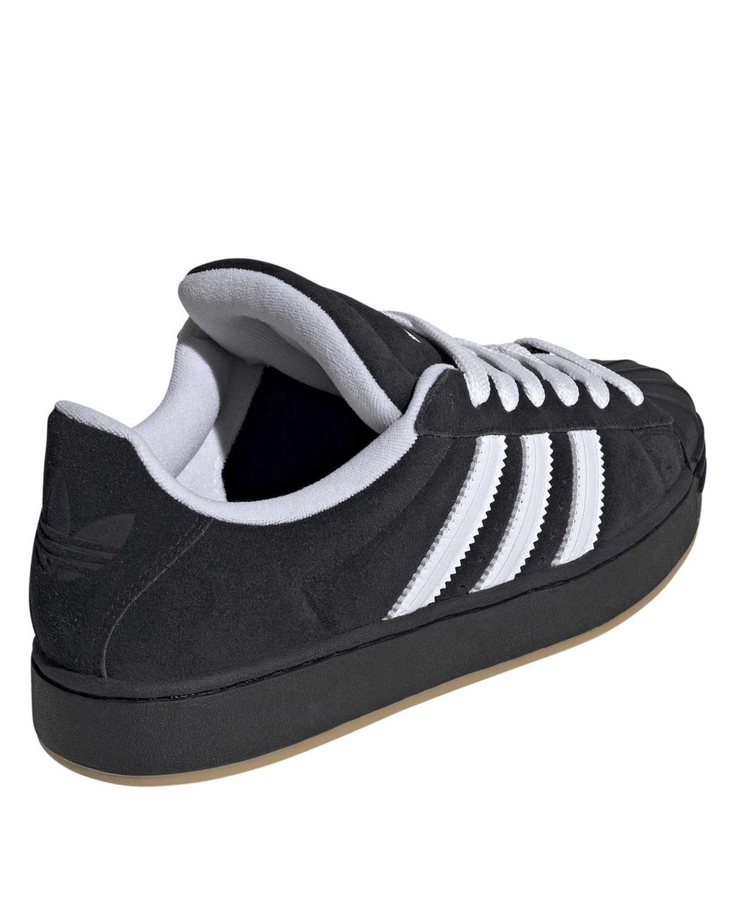 Adidas Originals Black Low-Top Suede Sneakers for men