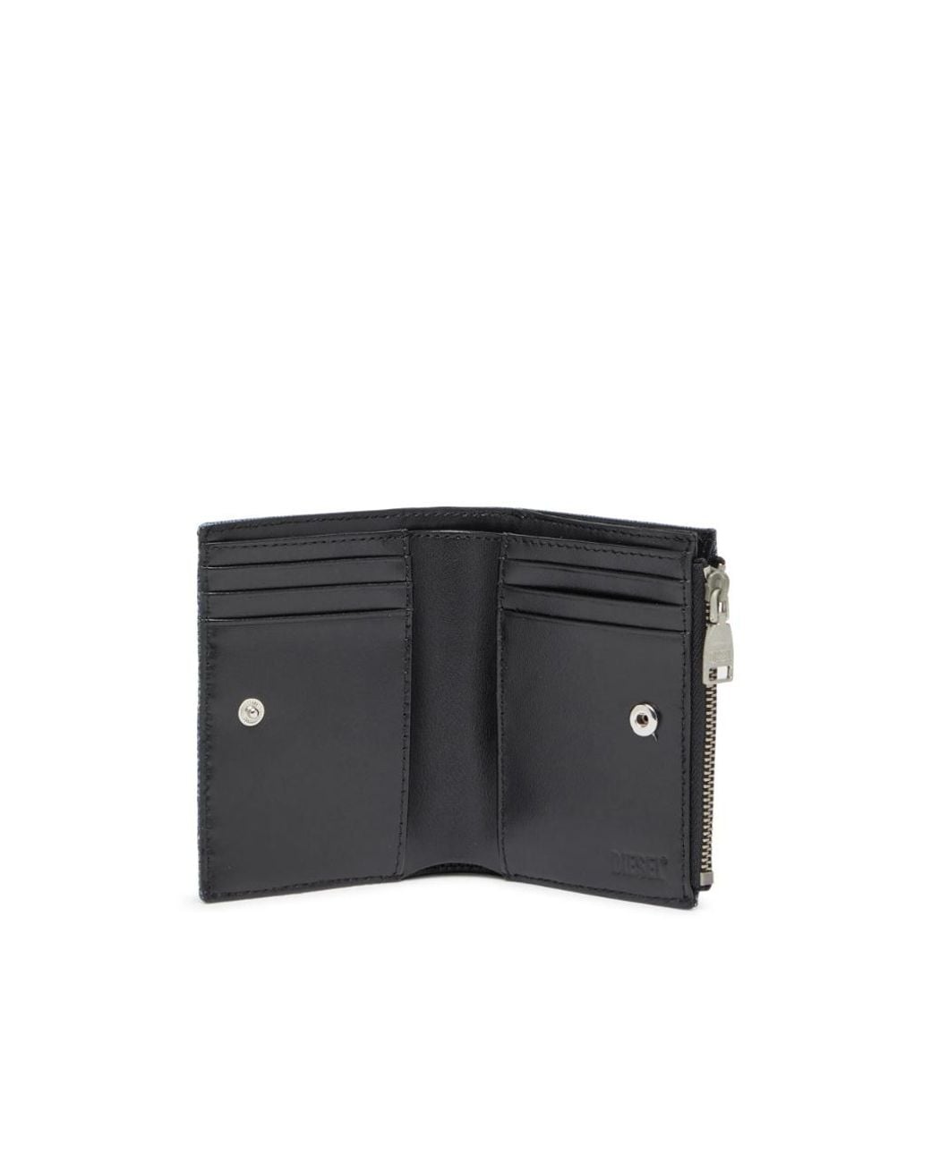 DIESEL Blue 1Dr Bi-Fold Zip Ii Wallet