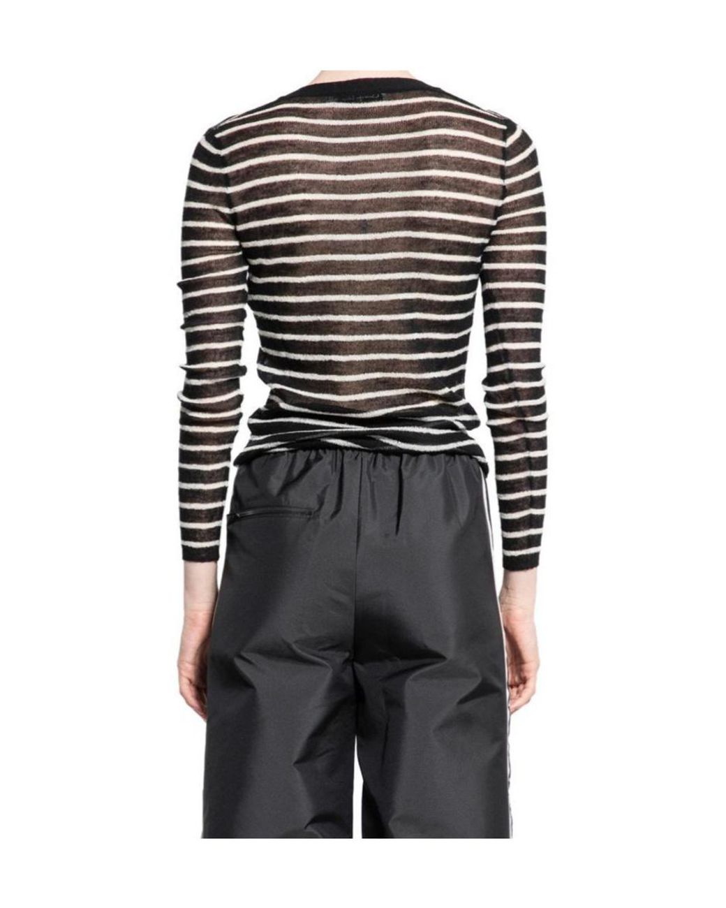 Dior Black Long-Sleeved Sweater
