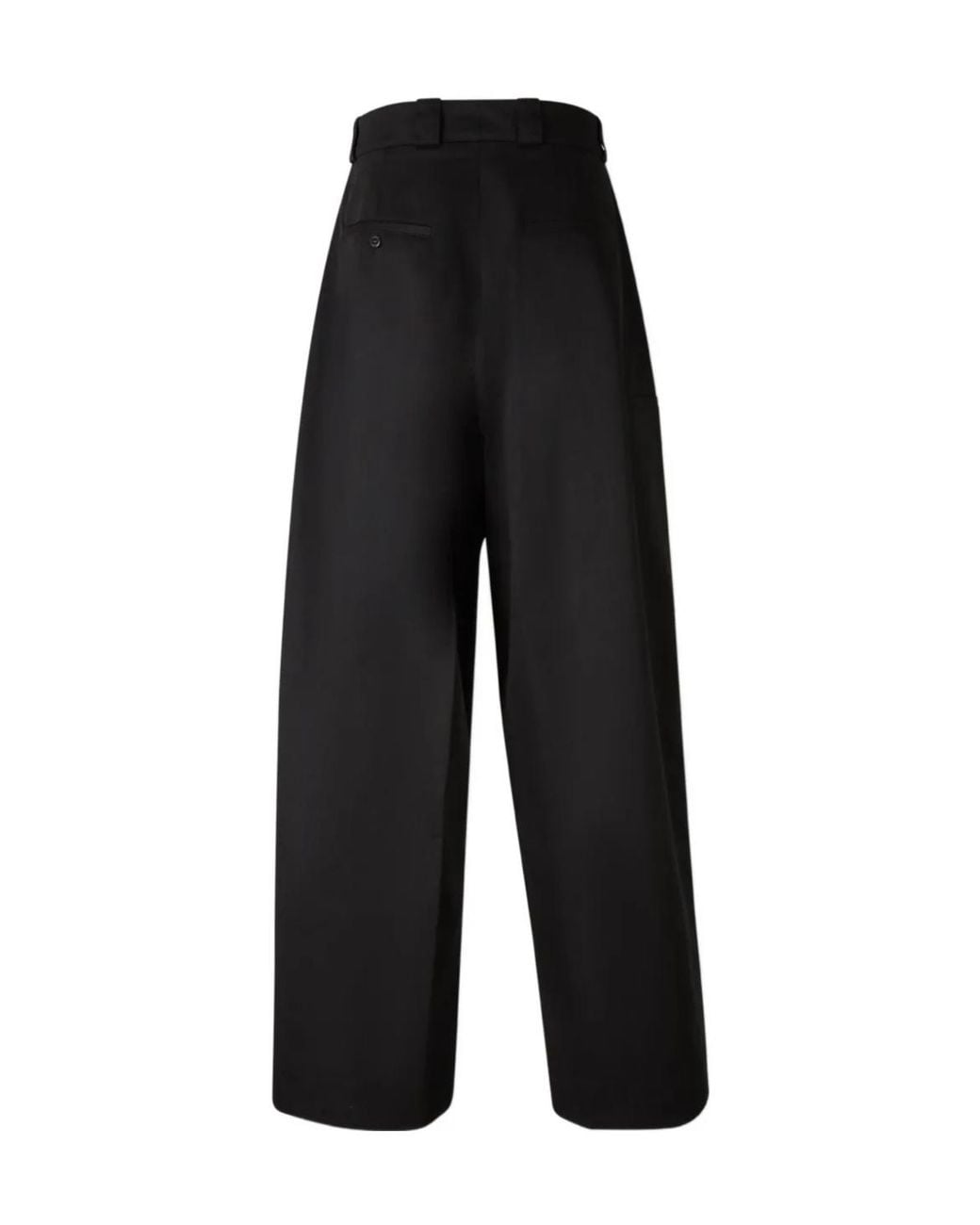 Willy Chavarria Black Wide-Leg Pants for men