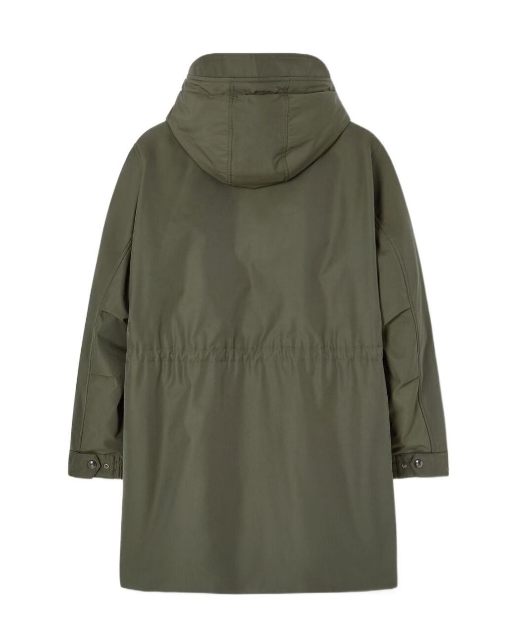 Loro Piana Green Zermatt Drawstring-Hooded Coat for men