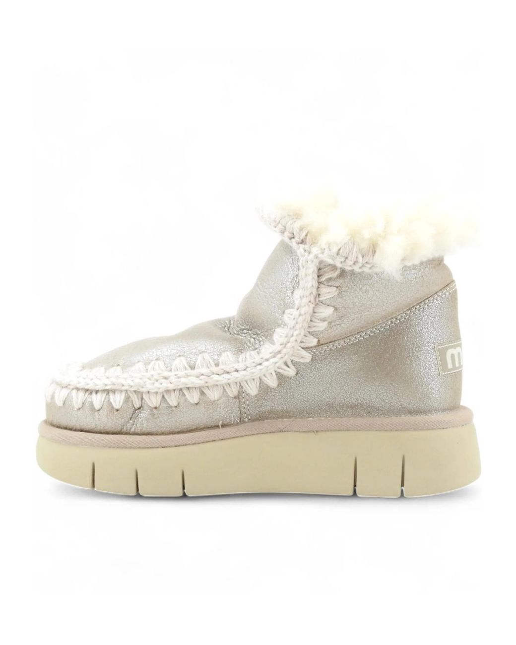 Mou Natural 'Eskimo 18' Ankle Boots