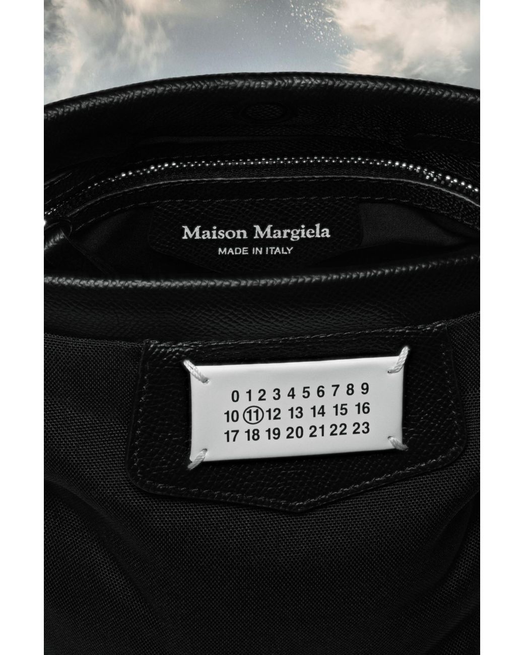 Maison Margiela Black Glam Slam Sport Flat Pocket for men
