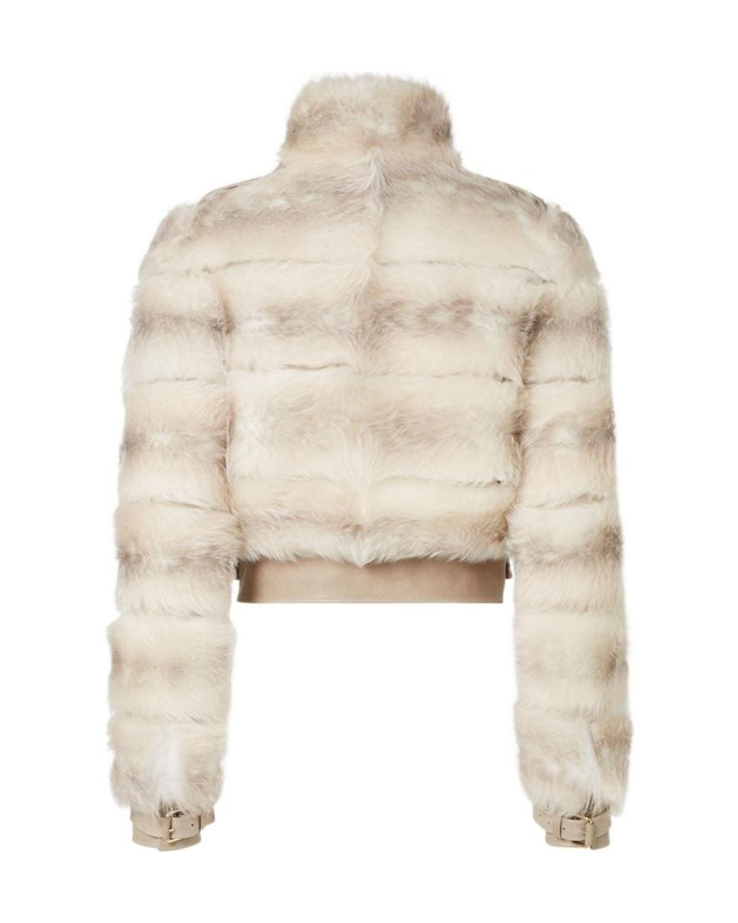 Fendi Natural Dorsato Shearling Jacket