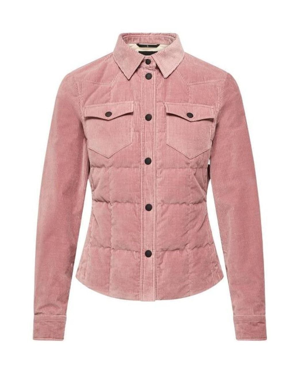 Moncler Pink Grenoble Apres Ski Quilted Down Jacket