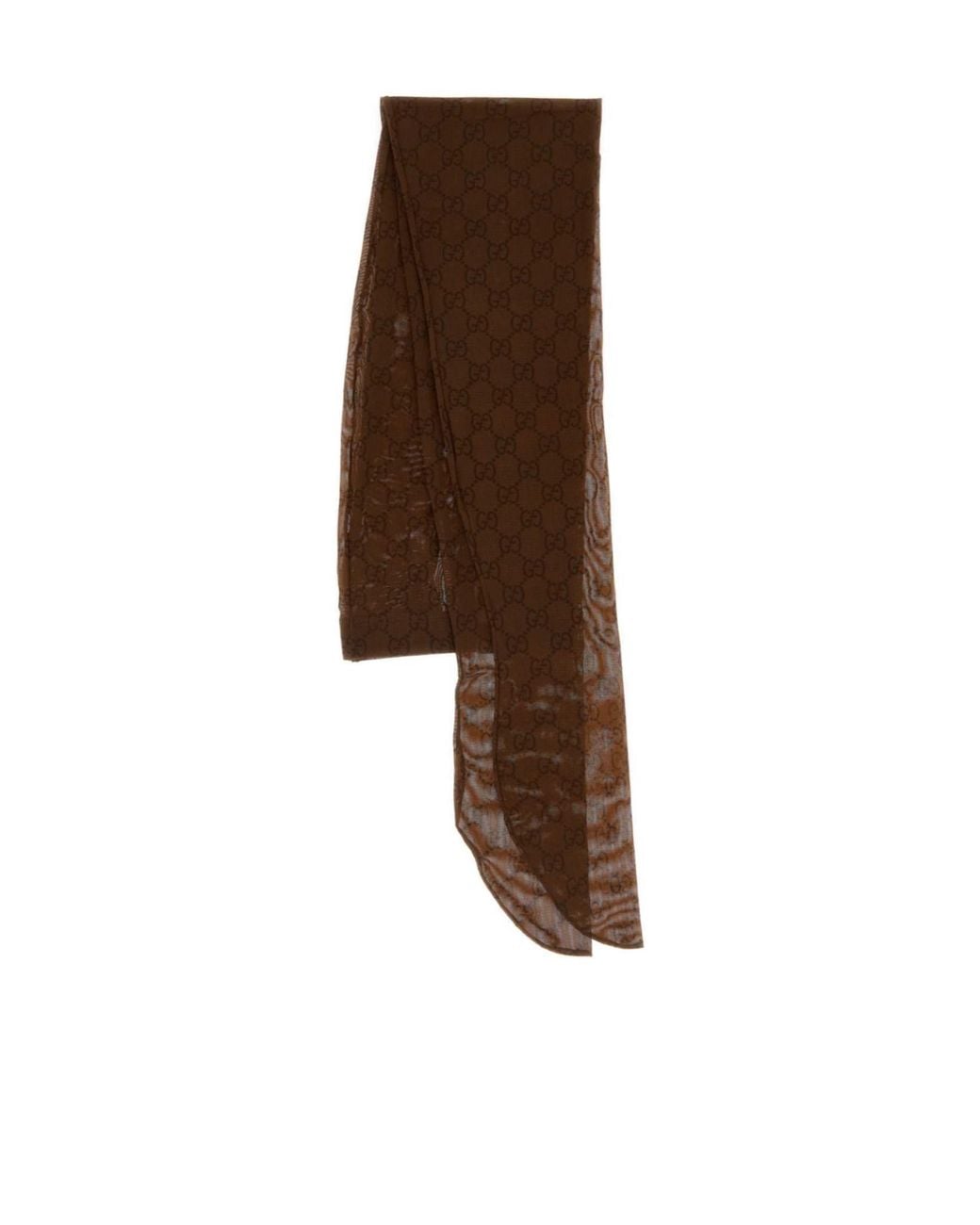 Gucci Brown Printed Stretch Tights
