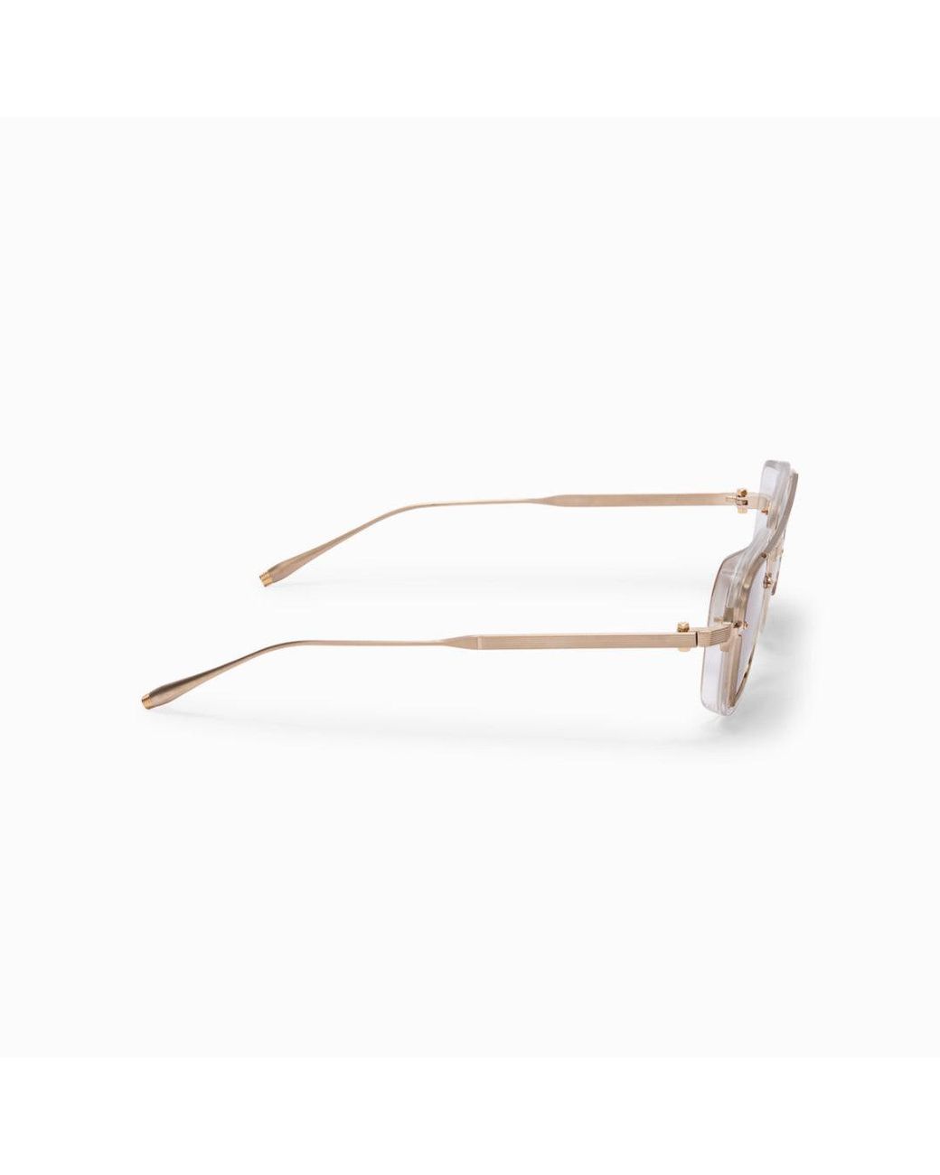 Akoni Pink Jura Pilot-Frame Sunglasses for men