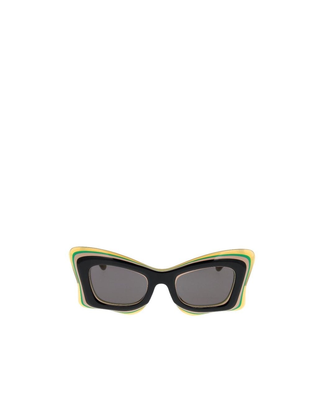 Loewe Multicolor Butterfly Frame Sunglasses