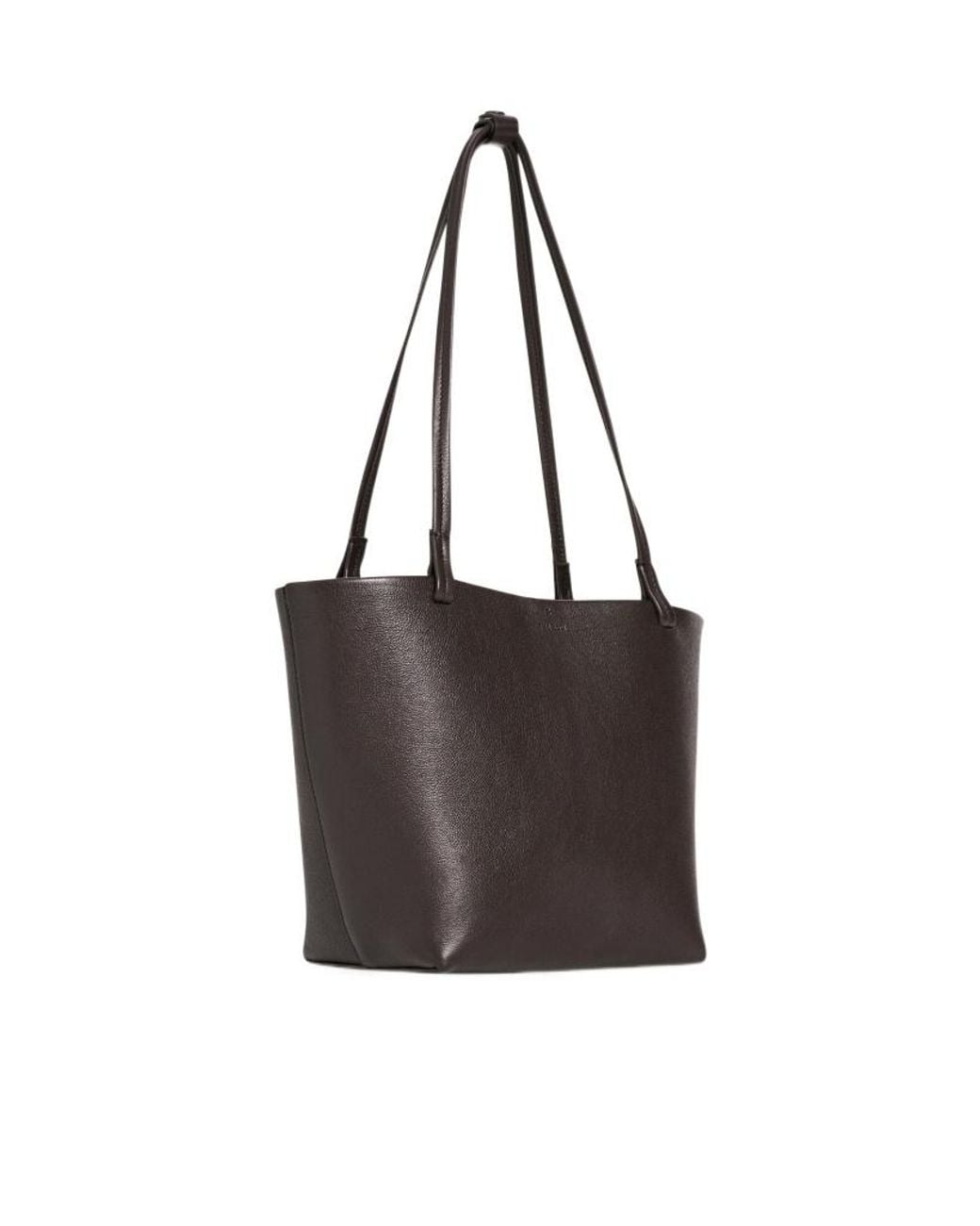 The Row Black Medium Park Tote Bag