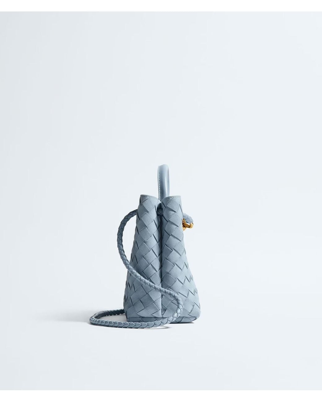 Bottega Veneta Blue Small Andiamo