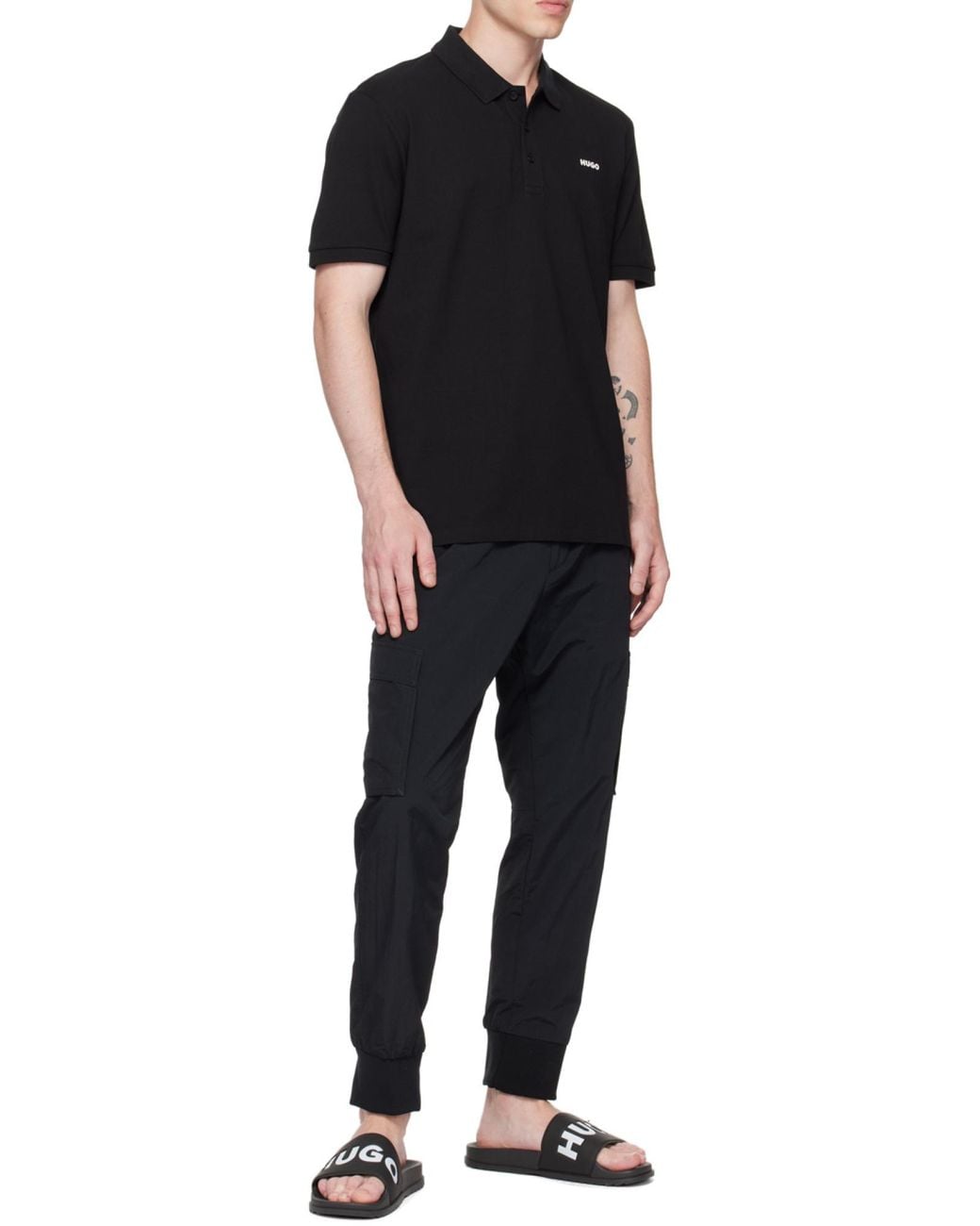 Boss Black Hugo Donos Slim Fit Polo Shirt for men