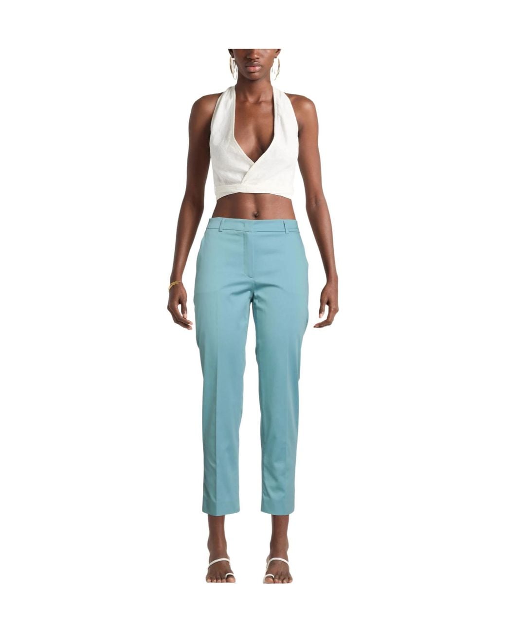 Weekend by Maxmara Blue Versatile Casual Pants