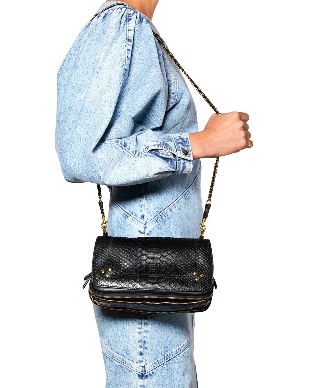 Jérôme Dreyfuss Black Bobi Crossbody Bag