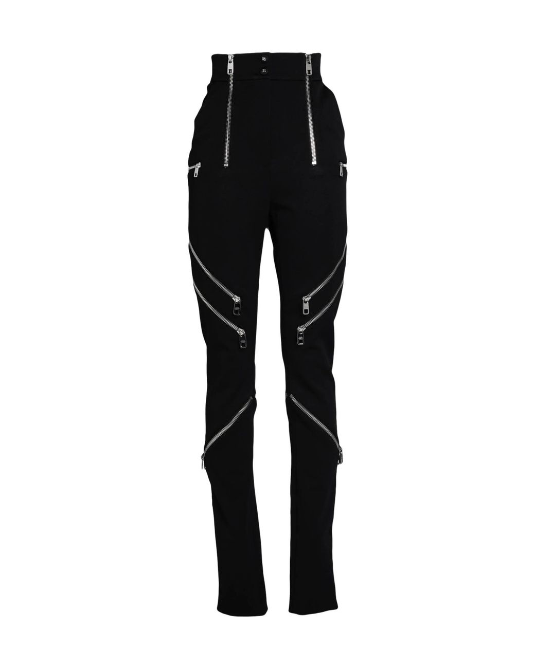 Dolce & Gabbana Black Casual Trouser